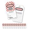 Master Lock 497A Lockout Tagout Tags, English/Spanish Laminated Do Not Operate, 12 Pack(Do Not Operate)