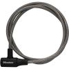 Master Lock Cable Lock, Keyed Bike Lock, 6 ft. Long, 8154DPF(6 Ft.)