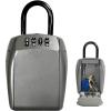Master Lock Lock Box, Set Your Own Combination Portable Key Safe, 2-3/4 in. Wide, 5406D,Black, Grey(5 Key Capacity)