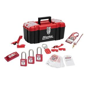 Master Lock 1457E410KA Lockout Tagout Group Lockout Kit(Lockout Kit)