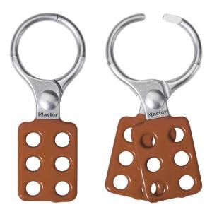 Master Lock 417 Lockout Tagout Safety Hasp(1-1/2″ Inside Jaw Diameter)
