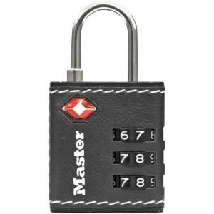 Master Lock 4692D Set Your Own Combination TSA Approved Luggage Lock, 1-1/4″, Colors May Vary