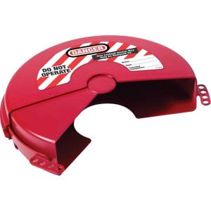 Master Lock 483 Lockout Tagout Rotating Gate Valve Lockout(For 6″ – 10″ Valve Handle Diameters)