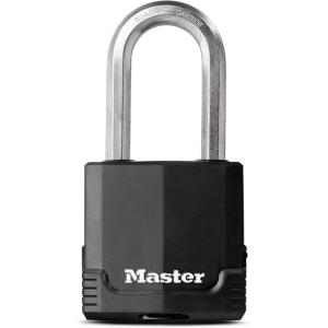 Master Lock M515XTLH Magnum Heavy Duty Padlock with Key, 2 Pack Keyed-Alike(1 Pack)
