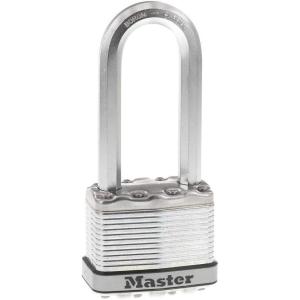 Master Lock M5XTLJ Magnum Heavy Duty Outdoor Padlock with Key, 2 Pack Keyed-Alike(1 Pack)