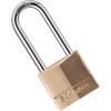 Master Lock 140DLH Padlock, 1 Pack, Bronze/Silver(Extra Long Shackle)