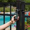 Master Lock Fingerprint Padlock Heavy Duty Outdoor Lock