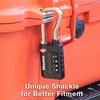 Master Lock 4696DWD Set Your Own Word Combination TSA Approved Luggage Lock, 1 Pack(Word 1 Pack)